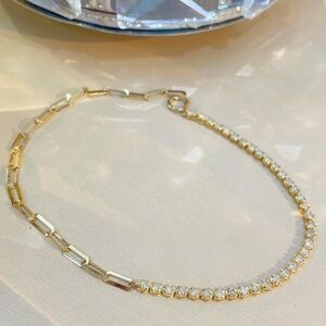 18K Gold Diamond Tennis Bracelet